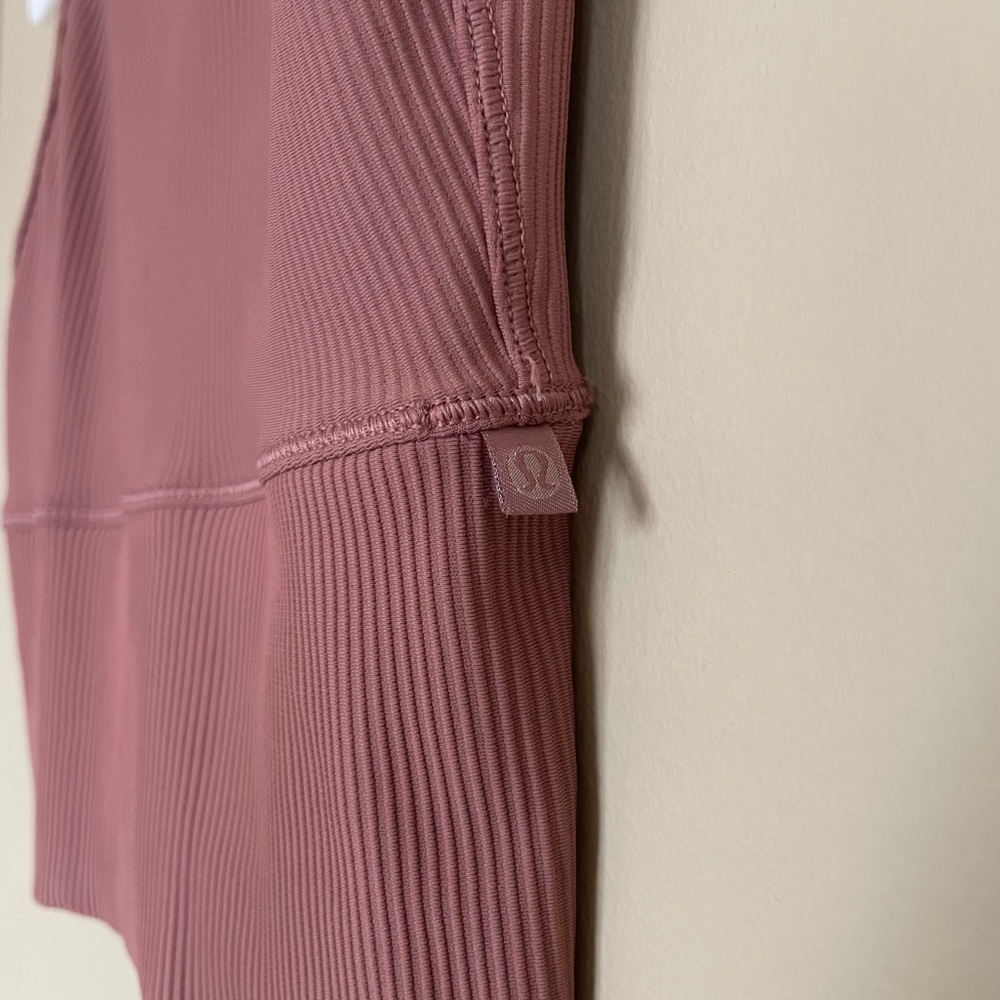 Lululemon Power Pivot Tank *Rib (Spiced Chai) - Picture 7 of 8